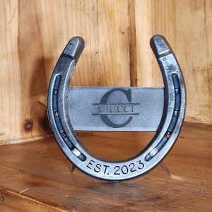 Personalized Horseshoe Monogram A Timeless Item for Equestrian Enthusiasts