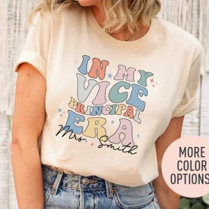 Personalized In My Vice Principal Era Shirt Celebrate Your School’s Second-in-Command