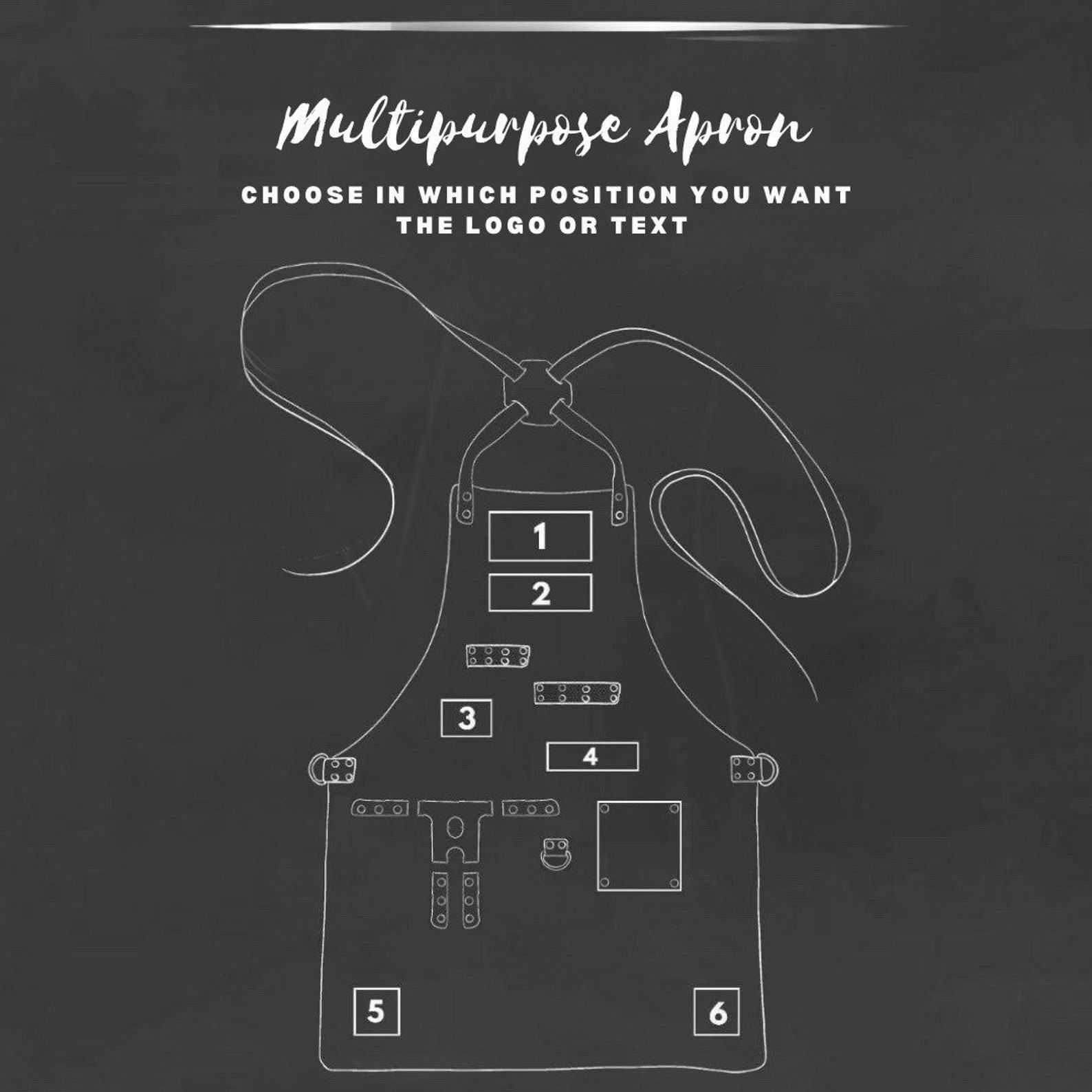 Personalized Leather Apron Your Culinary Companion for Grilling, Cooking, and Crafting