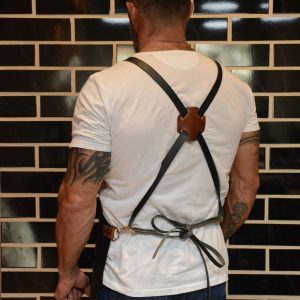 Personalized Leather Apron Your Culinary Companion for Grilling, Cooking, and Crafting
