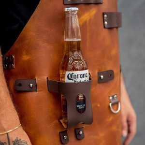 Personalized Leather Apron Your Culinary Companion for Grilling, Cooking, and Crafting