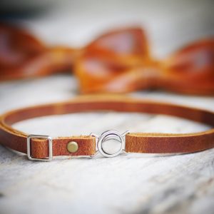 Personalized Leather Bow Tie A Timeless Item for the Distinguished Gentleman