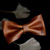 Personalized Leather Bow Tie A Timeless Item for the Distinguished Gentleman