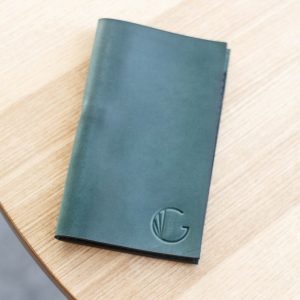Personalized Leather Check Presenter Elevate Your Dining Experience