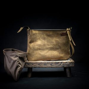 Personalized Leather Clutch The Perfect Travel Companion for Makeup and Essentials