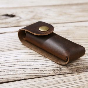 Personalized Leather Knife Sheath for Swiss Army Multitool Protect Your Essential Tool in Style