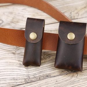 Personalized Leather Knife Sheath for Swiss Army Multitool Protect Your Essential Tool in Style