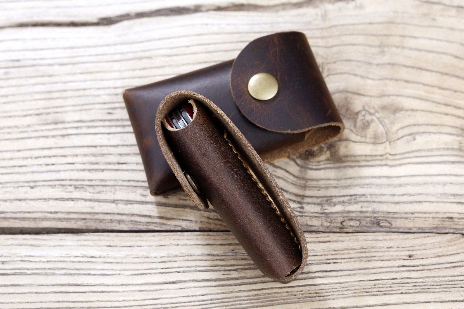 Personalized Leather Knife Sheath for Swiss Army Multitool Protect Your Essential Tool in Style - Image 5