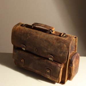 Personalized Leather Messenger Bag The Interesting  Item for Men