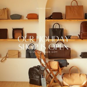 Personalized Leather Office Bag The Interesting  Christmas Item for Women