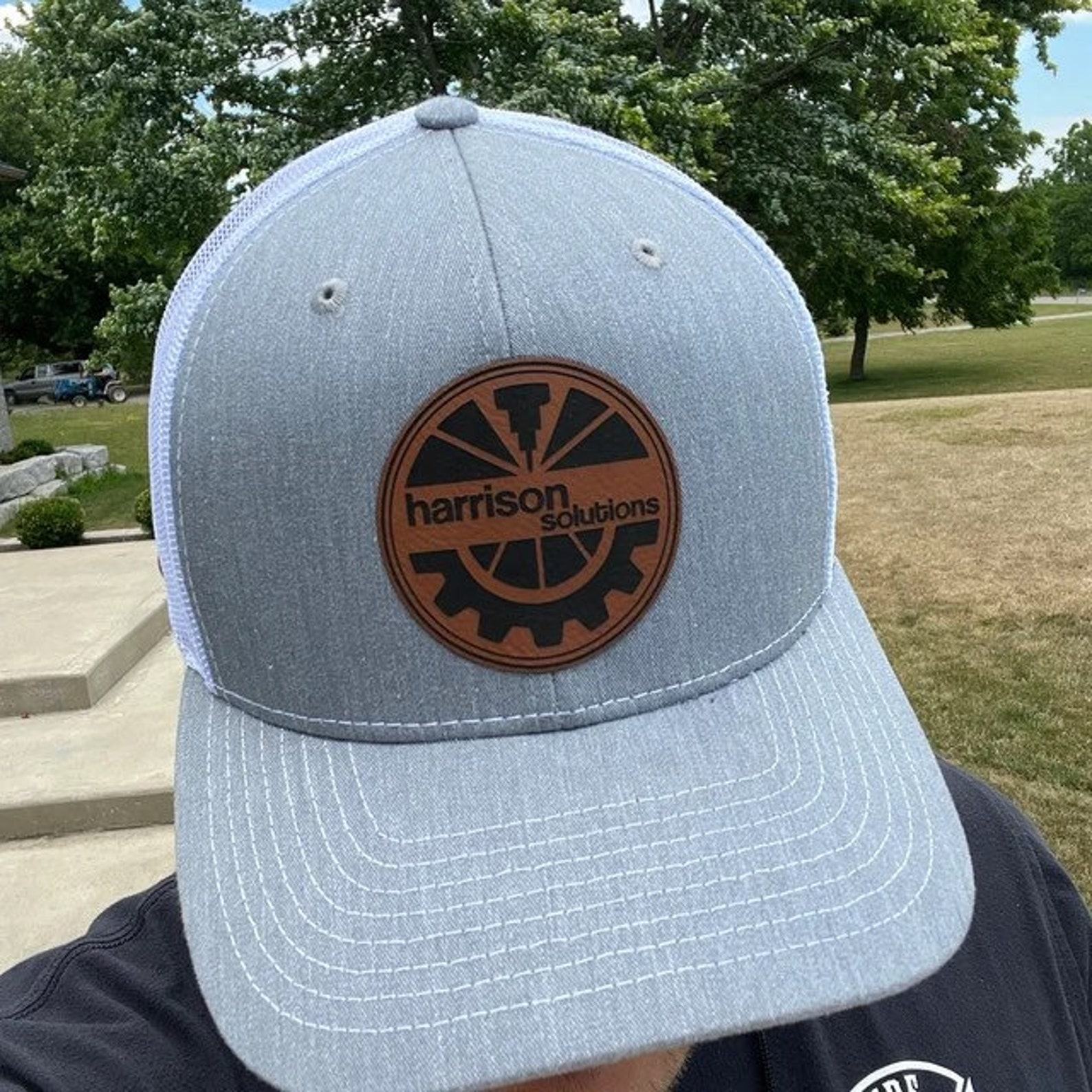 Personalized Leather Patch Hats Elevate Your Brand and Style