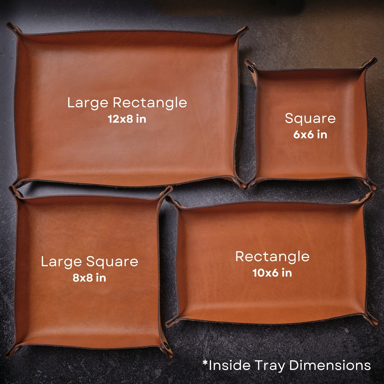 Personalized Leather Valet Tray A Timeless Graduation Keepsake for the Class of 2024
