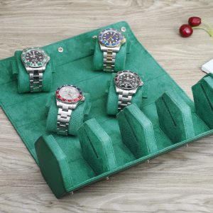 Personalized Leather Watch Roll Case The Ultimate Watch Storage and Travel Companion