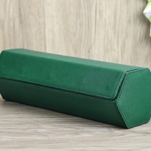 Personalized Leather Watch Roll Case The Ultimate Watch Storage and Travel Companion