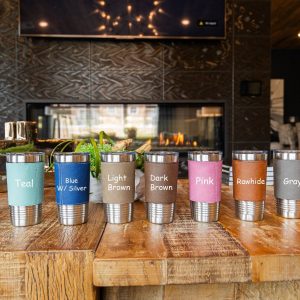 Personalized Leatherette Tumbler The Interesting  Item for Any Occasion