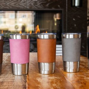 Personalized Leatherette Tumbler The Interesting  Item for Any Occasion