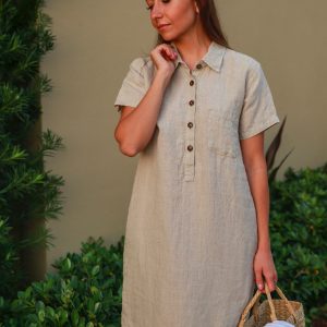 Personalized Linen Dress A Timeless Item for Mom on Mother’s Day