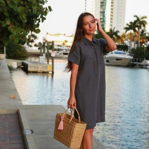 Personalized Linen Dress A Timeless Item for Mom on Mother’s Day