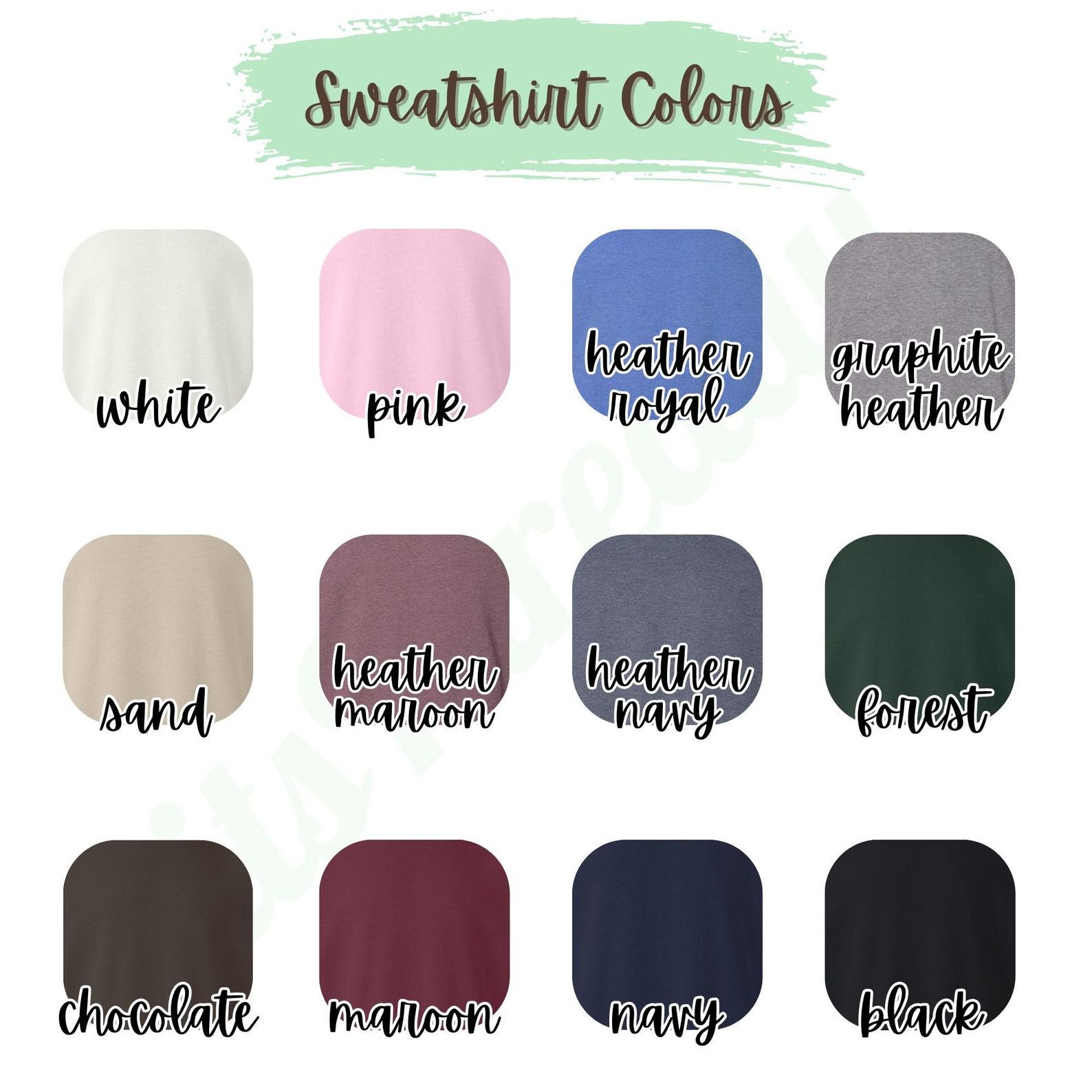 Personalized Mama Collar Sweatshirt Embroidered Crewneck for Weddings, Items, and Matching Outfits