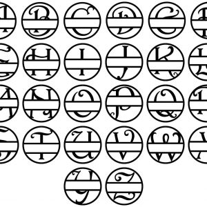 Personalized Metal Last Name Letter Signs Unique Monogram Wall Decor for Family and Weddings