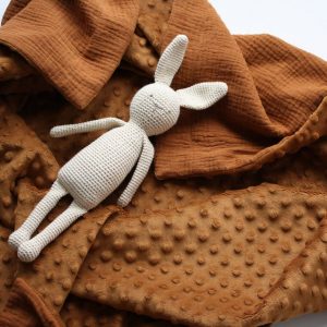 Personalized Minky Blanket Embroidered Swaddle for Sweet Dreams and Cozy Comfort