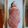 Personalized Monogrammed Baby Swaddle Soft and Snuggly Muslin Blanket for Your Little One