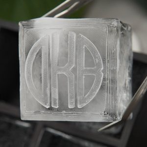 Personalized Monogrammed Whiskey Ice Tray Elevate Your Cocktail Experience