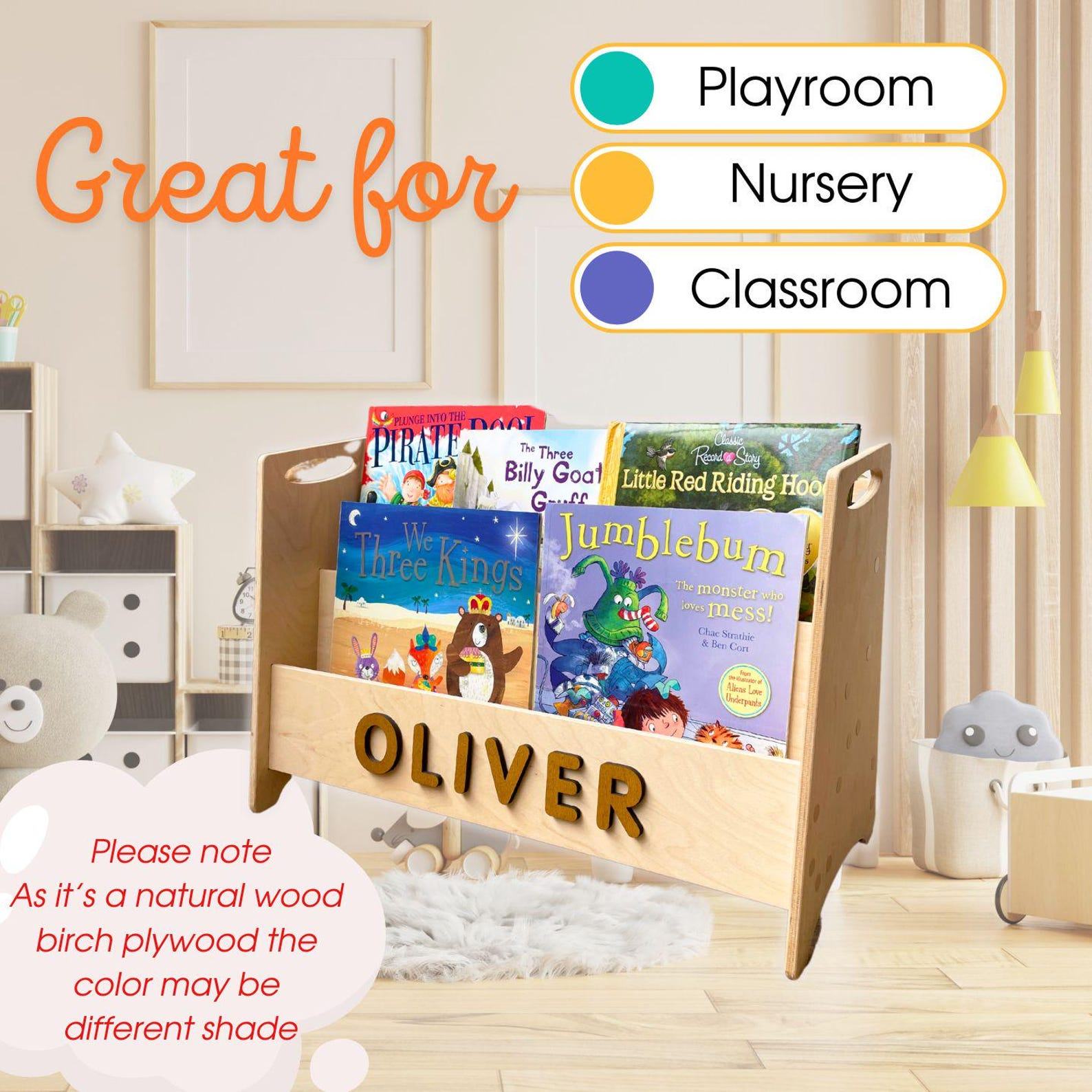 Personalized Montessori Bookshelf Empowering Young Readers with Custom Learning Spaces