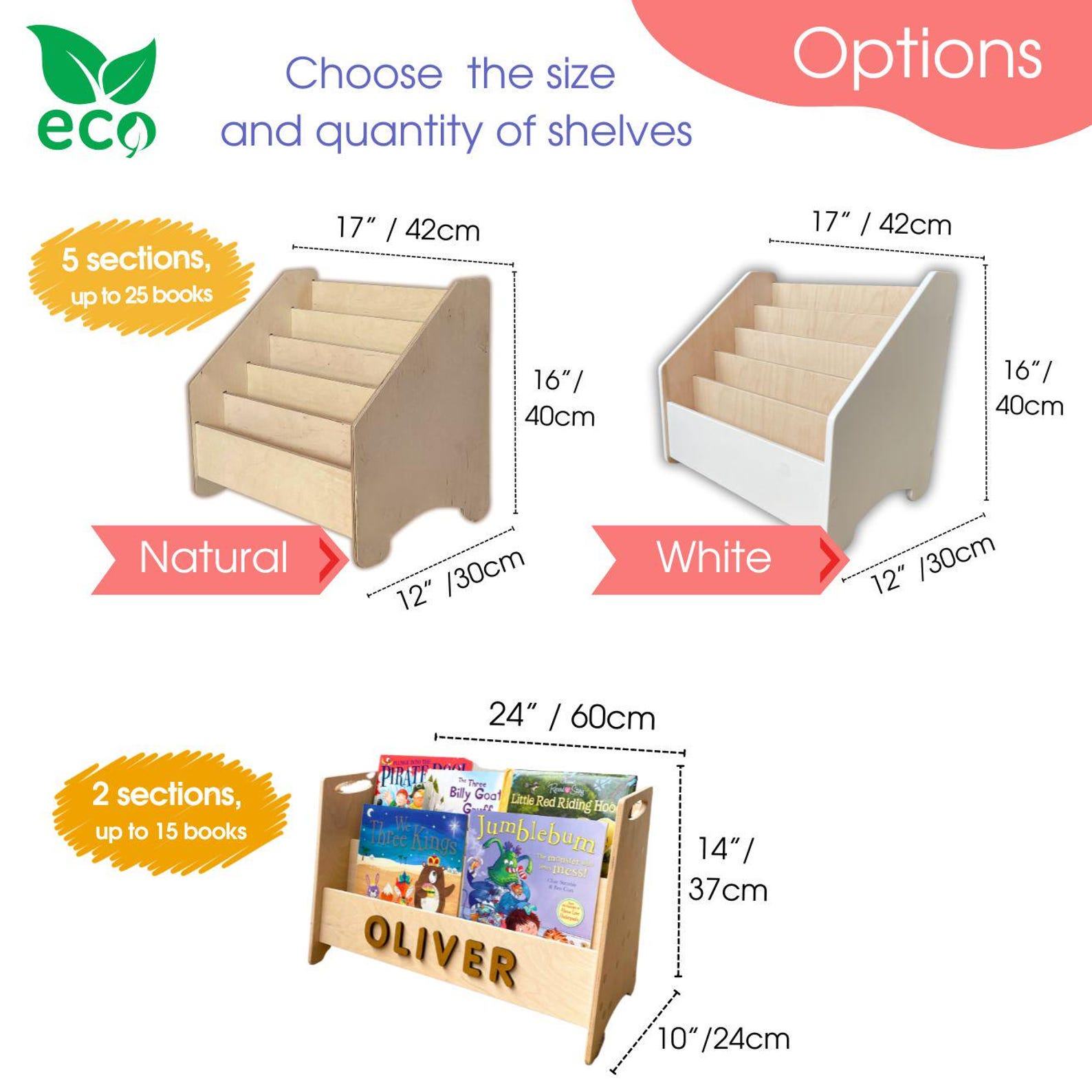 Personalized Montessori Bookshelf Empowering Young Readers with Custom Learning Spaces