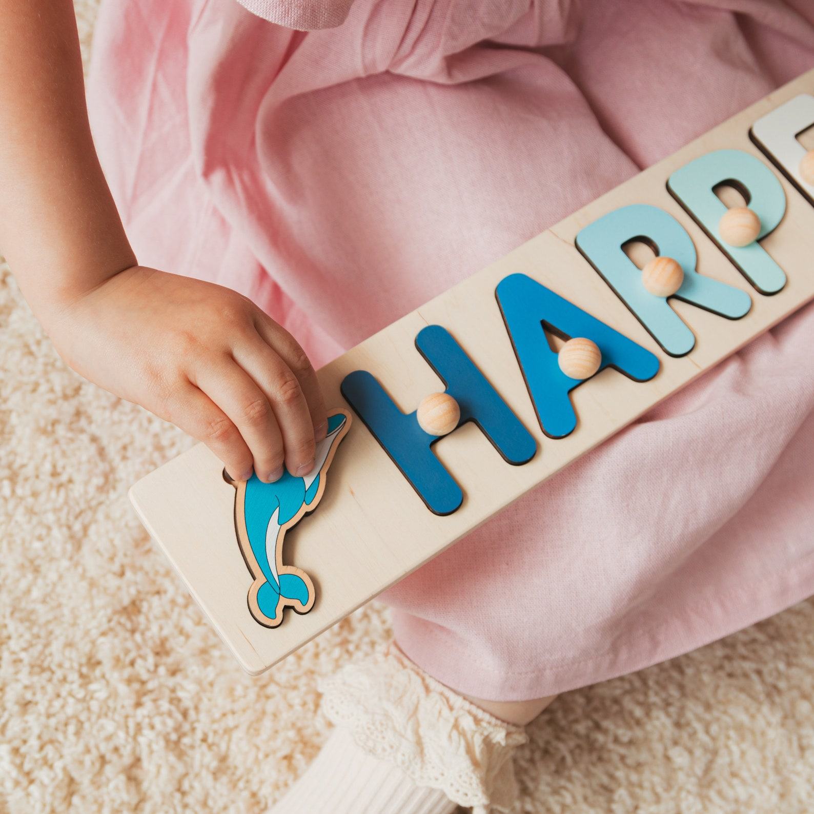 Personalized Montessori Name Puzzle A Journey of Learning and Discovery