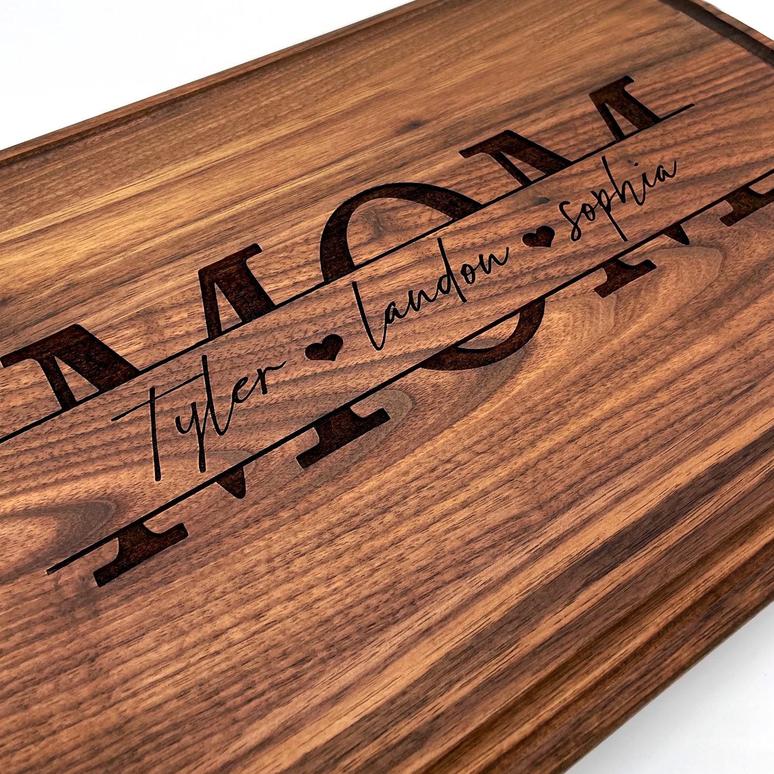 Personalized Mother’s Day Cutting Board A Cherished Keepsake for Mom