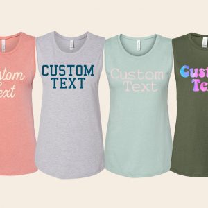 Personalized Muscle Tank Elevate Your Workouts with Custom Style