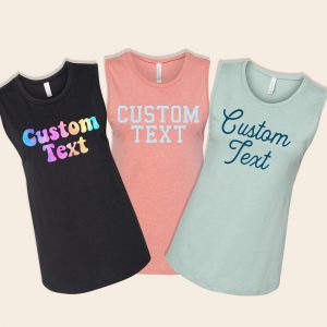 Personalized Muscle Tank Elevate Your Workouts with Custom Style