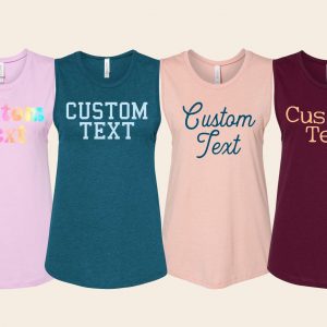 Personalized Muscle Tank Elevate Your Workouts with Custom Style