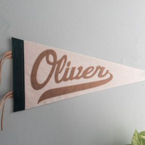 Personalized Name Pennant A Unique and Meaningful Item for Special Occasions