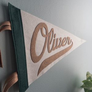 Personalized Name Pennant A Unique and Meaningful Item for Special Occasions
