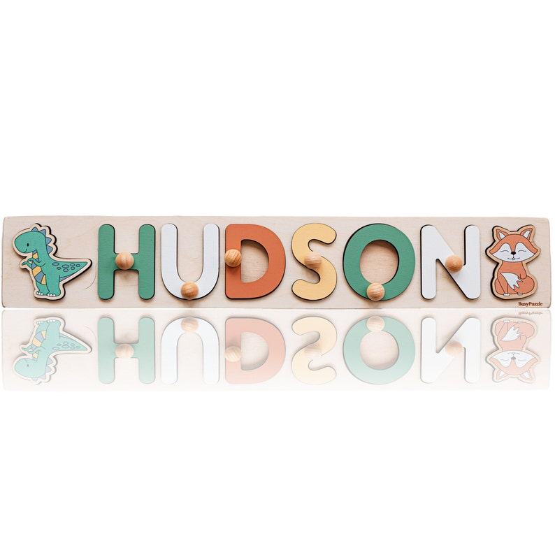 Personalized Name Puzzle A Unique Baby Shower Item for Toddlers and Preschoolers