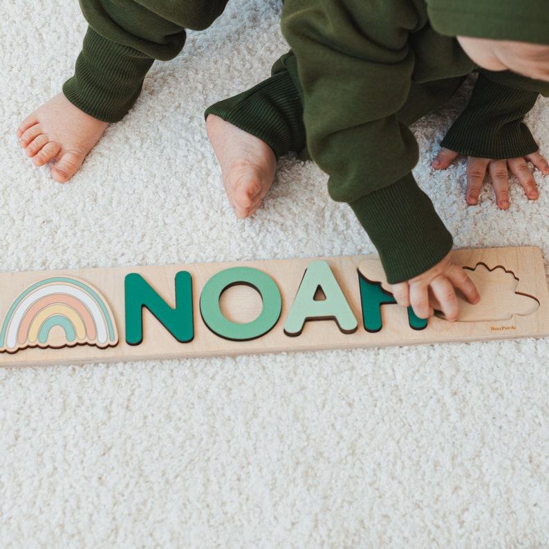 Personalized Name Puzzle A Unique Item for Boys, Fostering Learning and Development