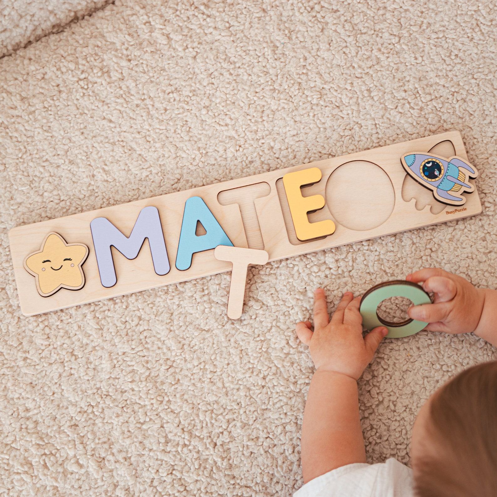 Personalized Name Puzzle A Unique Item for Boys, Fostering Learning and Development