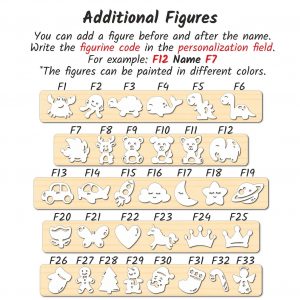 Personalized Name Puzzle with Pegs A Cherished Keepsake for First Christmas and Birthdays