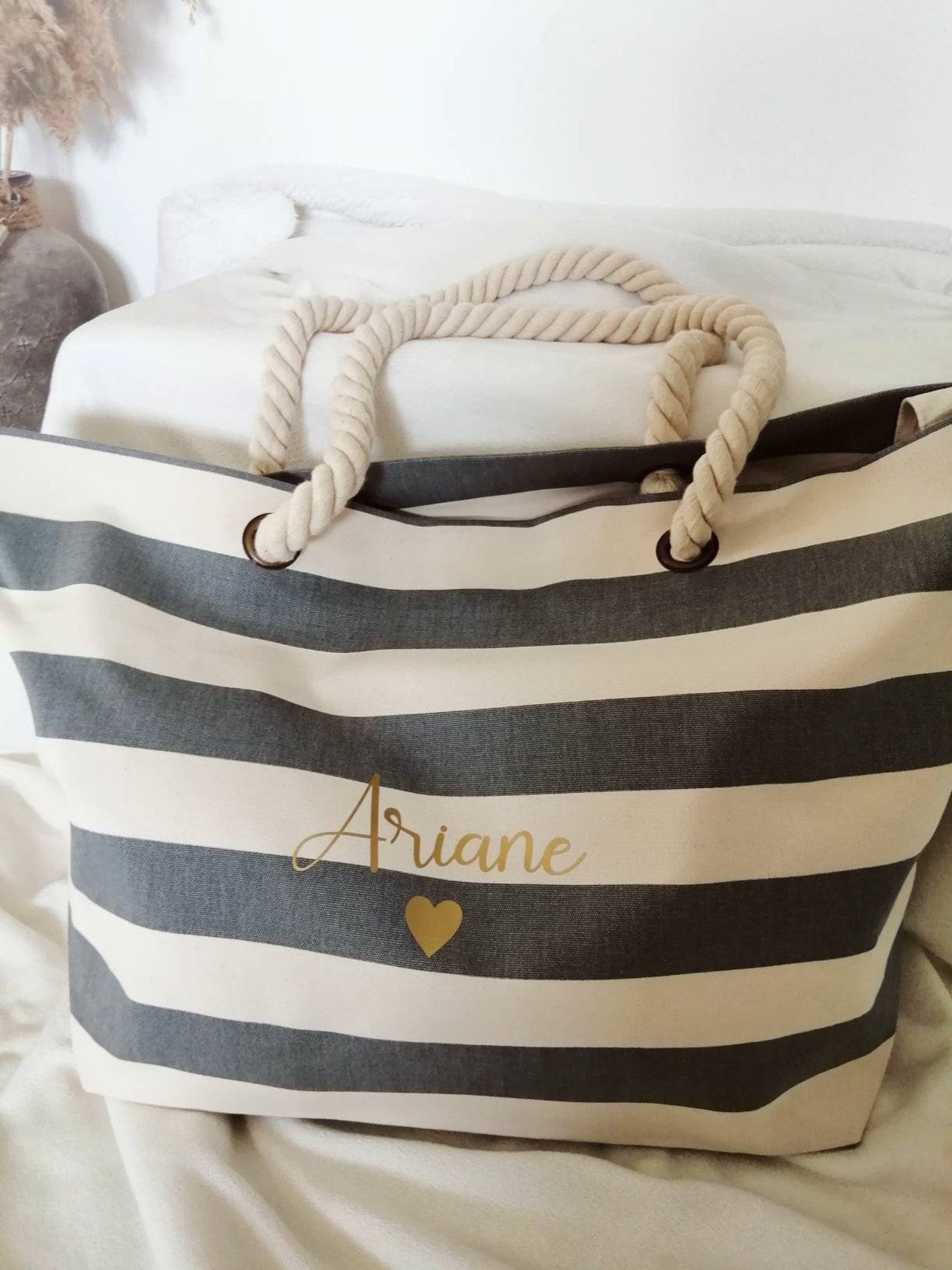 Personalized Nautical Canvas Tote Design Your Own Adventure - Image 4