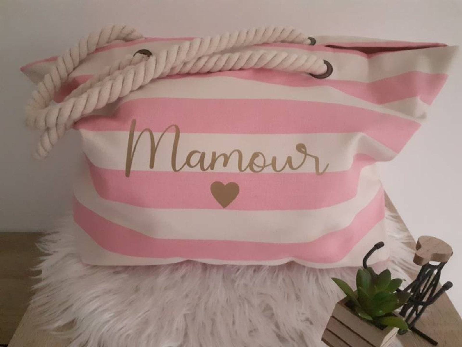 Personalized Nautical Canvas Tote Design Your Own Adventure - Image 2