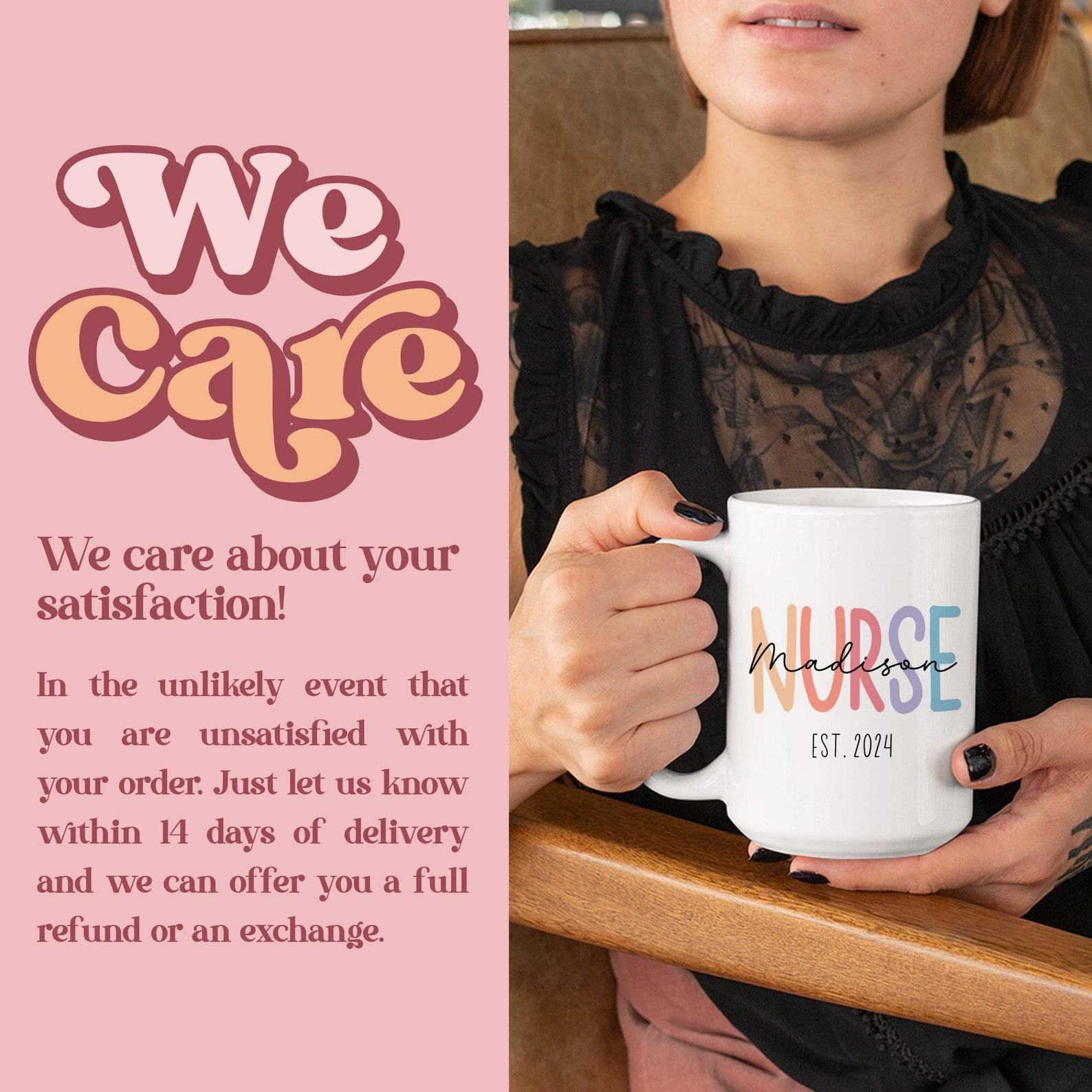Personalized Nurse Coffee Mug A Heartfelt Tribute to the Healthcare Heroes