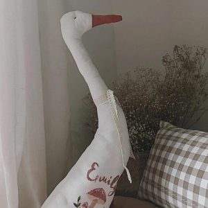 Personalized Nursery Goose A Cuddly Companion for Your Little One