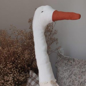 Personalized Nursery Goose A Cuddly Companion for Your Little One