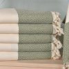 Personalized Olive Green Diamond Towel The Interesting  Bachelorette Party Item for Bridesmaids