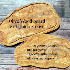 Personalized Olive Wood Cutting Board Rustic Charm for Your Kitchen and Dining
