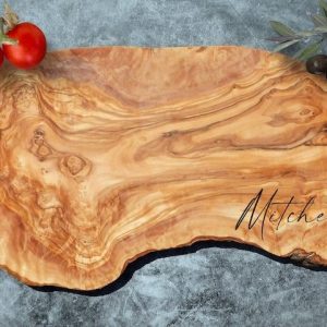 Personalized Olive Wood Cutting Board Rustic Charm for Your Kitchen and Dining