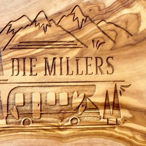 Personalized Olive Wood Cutting Board The Interesting  Item for Caravan and Camping Enthusiasts