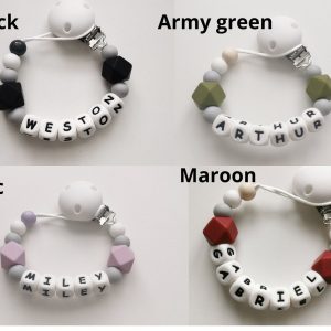 Personalized Pacifier Clip Keep Your Baby’s Soother Safe and Stylish